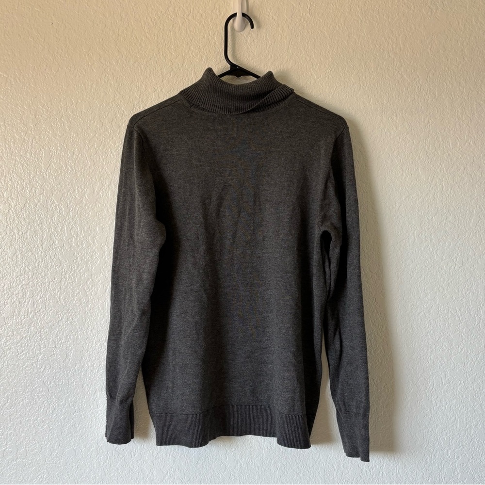 Carolyn Taylor Charcoal Knit Top sweater 
Size XL